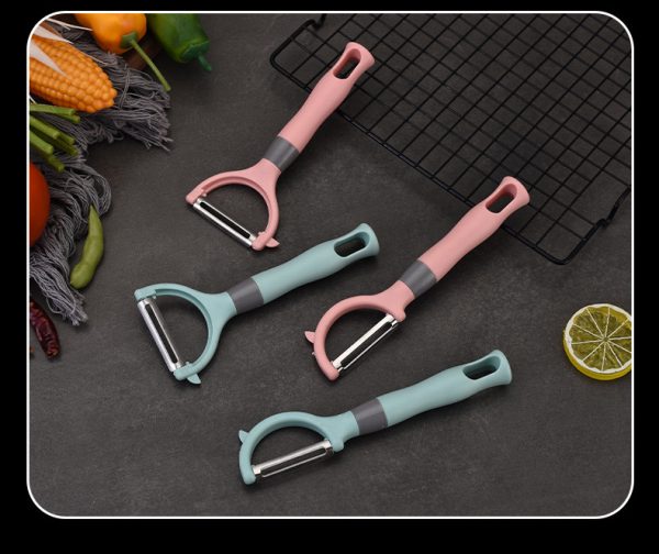 Peeling knife Apple peeler Stainless steel kitchen multi-function peeler Household potato and fruit peeling scraper