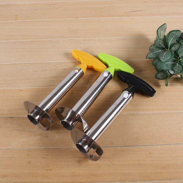 Pineapple knife peeling stainless steel peeling meat cutting pineapple corer peeler - Image 5